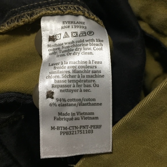 Everlane Uniform Slim Fit Chino Pants Men’s 32x30 Tan Gold - Picture 9 of 9